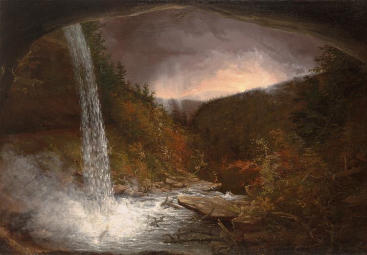 Thomas Cole Kaaterskill Falls (mk13) Sweden oil painting art